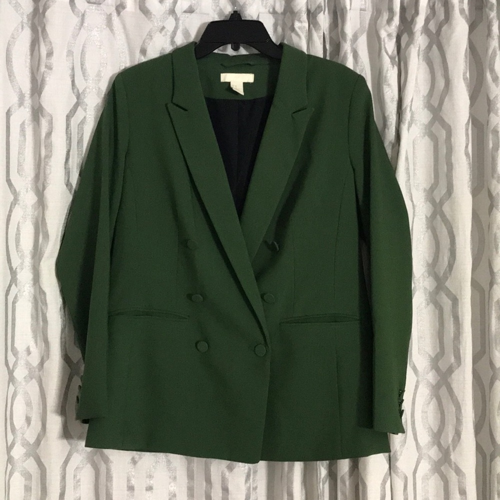 Green blazer
